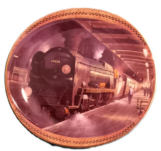 Steam Train Plate