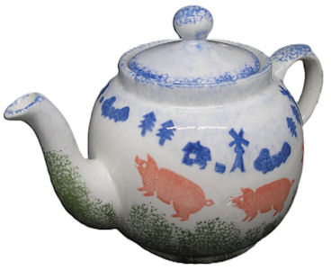Painted Teapot